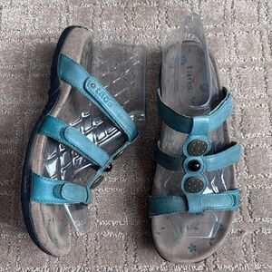 Taos Prize 4 Walking Sandal Women's 8 Adjustable Comfort Open Back Slide On